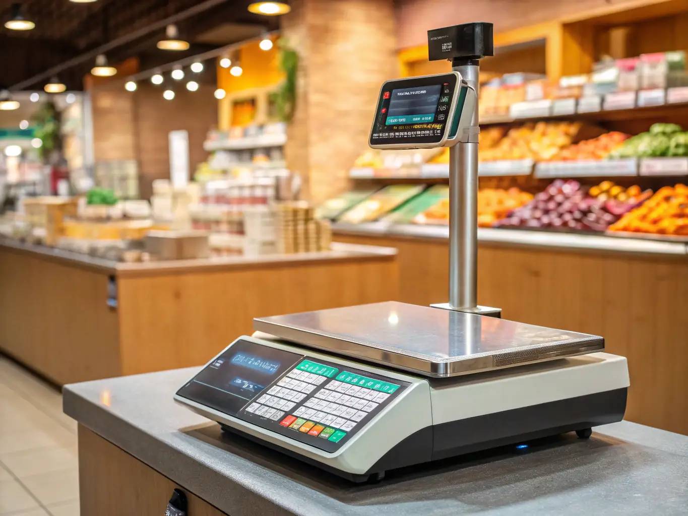 A digital scale displaying precise weight measurements, with a focus on accuracy and calibration, representing SOS's expertise in establishing weight measures for various industries.